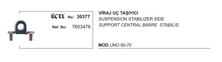 VİRAJ UÇ TAŞIYICI 30377 UNO 60 70 7603476