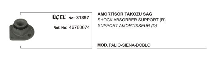 AMORTİSÖR TAKOZU SAĞ 31397 PALIO SIENA DOBLO 46760674