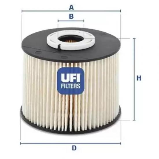 MAZOT FİLTRESİ 2605500 SCUDO 2.0 HDİ P308 P3008 P407 P5008 C4 C5