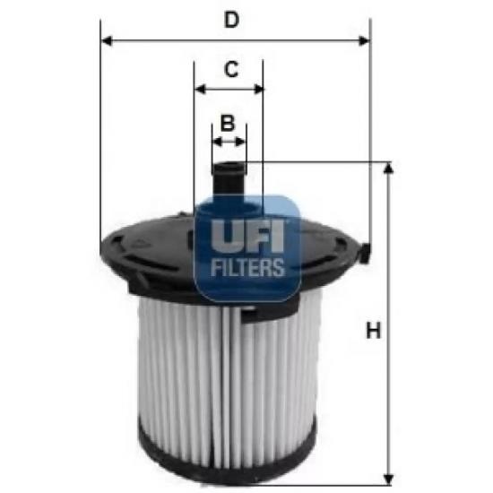 MAZOT FİLTRESİ 2607400 TRANSIT 2.2TDCI 11- CUSTOM 12-