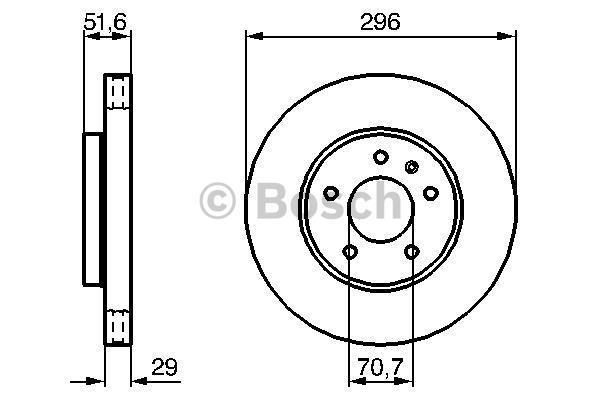 DİSK FREN AYNASI ÖN 197190 CAPTIVA 296MM (HAVALI) ADET FİYATI