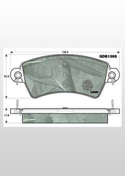 DİSK BALATA ÖN 598462 XSARA 1.8 SX VTS X 97-XSARA SW