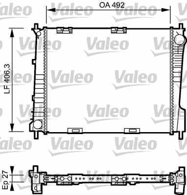 RADYATÖR 734462 CLIO III-MODUS (04-) 1.5DCI 1.4-1.6 16V KLİMALI MEKANİK