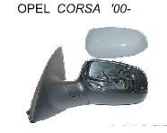 AYNA SOL VM200EHPAL CORSA-C (00-05) KESİK CAM ELEKTRİKLİ PRIMERLİ ISITMALI