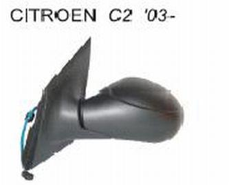 Cıtroen C2 Ön Sol Dış Dikiz Aynası 2003 2011 Elektrikli Isıtmalı