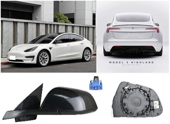 VM-700EBCPR TESLA MODEL3 17- ELEK ISITMA KATLANIR HAFIZA 14H11P KARARTMALI