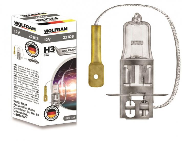 AMPUL 22103 H3 12V 55W PK22S STANDART IŞIK