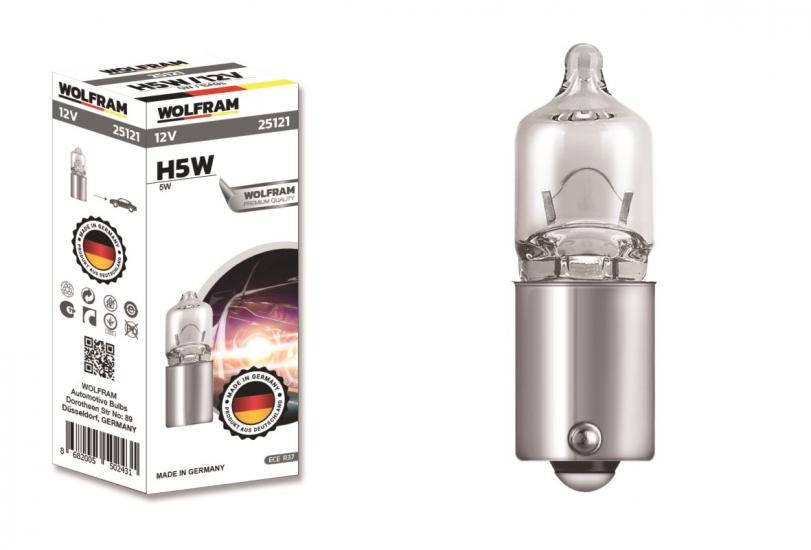 AMPUL 25121 H5 12V 5W BA9S CİVALI MERCEKLİ