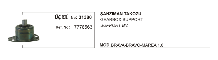 AMORTİSÖR TAKOZU 31380 BRAVA BRAVO MAREA 1.6 7778563