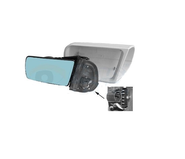 AYNA SOL 035TL W210 95-99 E-CLASS W140 ELEKTRİKLİ ISIT KATLANIR KAPAKSIZ 7FİŞLİ
