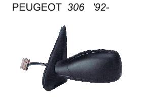 Vm Peugeot P306 Ön Sol Dış Dikiz Aynası Elektrikli 1997 2003