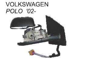 Vm Volkswagen VW Polo HB Elektrikli Ön Sağ Dış Dikiz Aynası 2002 2008 Isıtmalı