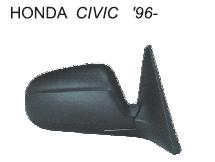 AYNA SAĞ VM256 4DR CIVIC (96-00) SEDAN MEKANİK 4KAPI