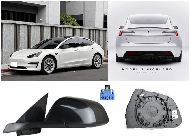 VM-700EBCPL TESLA MODEL3 17- ELEK ISITMA KATLANIR HAFIZA 14H11P KARARTMALI
