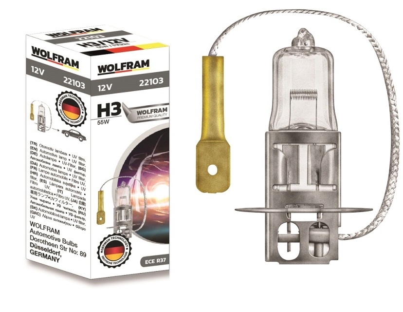 AMPUL 22103 H3 12V 55W PK22S STANDART IŞIK